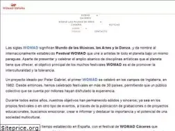Sites similar to womadespana.com