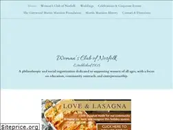 Sites similar to womansclubofnorfolk.com