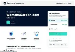 Sites similar to womansgarden.com
