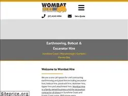 Sites similar to wombathire.com.au