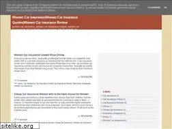 Sites similar to women-car-insurance.blogspot.com