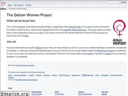 Sites similar to women.debian.org
