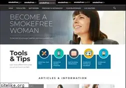 Sites similar to women.smokefree.gov