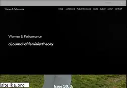Sites similar to womenandperformance.org