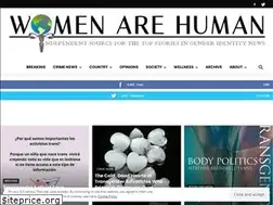 Sites similar to womenarehuman.com