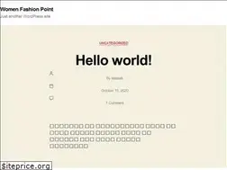 Sites similar to womenfashionpoint.com