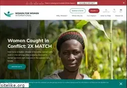 Sites similar to womenforwomen.org
