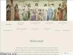 Sites similar to womeninantiquity.wordpress.com