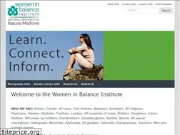 Sites similar to womeninbalance.org