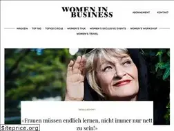 Sites similar to womeninbusiness.ch