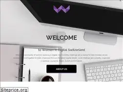 Sites similar to womenindigitalswitzerland.com