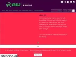 Sites similar to womeninfootball.co.uk