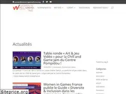Sites similar to womeningamesfrance.org