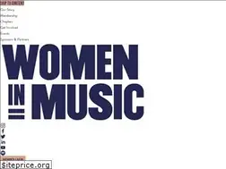 Sites similar to womeninmusic.org