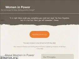 Sites similar to womeninpoweruk.com