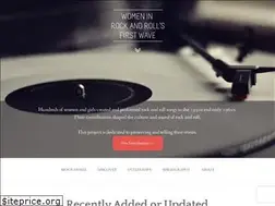 Sites similar to womeninrockproject.org