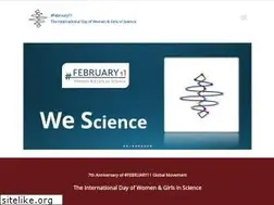 Sites similar to womeninscienceday.org
