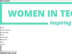 Sites similar to womenintech.dk