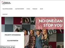 Sites similar to womenintechnology.pl
