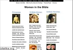 Sites similar to womeninthebible.net