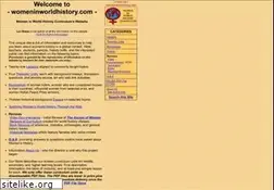 Sites similar to womeninworldhistory.com