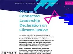 Sites similar to womenleadclimate.org