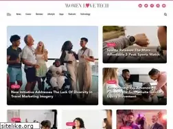 Sites similar to womenlovetech.com