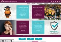 Sites similar to womenonboards.org.au