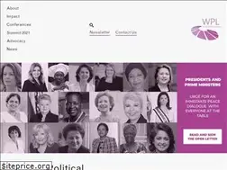 Sites similar to womenpoliticalleaders.org