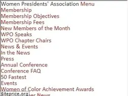 Sites similar to womenpresidentsorg.com
