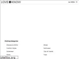 Sites similar to womens-fashion.lovetoknow.com