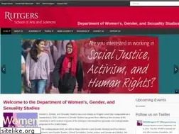 Sites similar to womens-studies.rutgers.edu