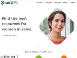 Sites similar to womensalespros.com