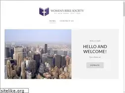 Sites similar to womensbiblesociety.org