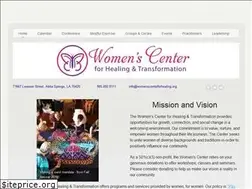 Sites similar to womenscenterforhealing.org