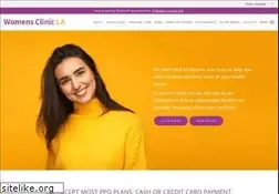 Sites similar to womensclinicla.com