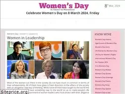 Sites similar to womensdaycelebration.com