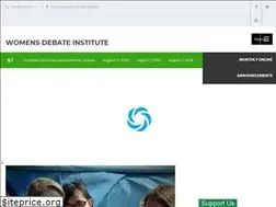 Sites similar to womensdebateinstitute.org
