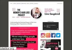 Sites similar to womenshairlossproject.com