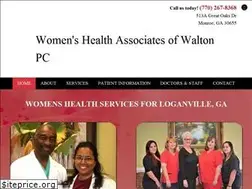 Sites similar to womenshealthassocwalton.com