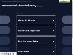 Sites similar to womenshealthfoundation.org