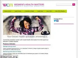 Sites similar to womenshealthmatters.ca