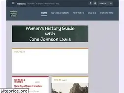 Sites similar to womenshistory.info