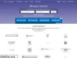 Sites similar to womensjoblist.com