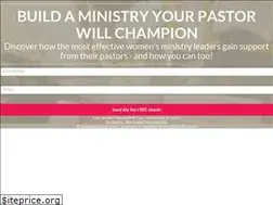 Sites similar to womensministry.net