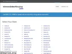 Sites similar to womensoberhousing.com