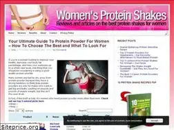 Sites similar to womensproteinshakes.com