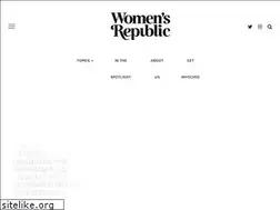 Sites similar to womensrepublic.net