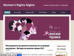 Sites similar to womensrightsnights.net