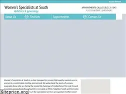 Sites similar to womensspecialistsatsouth.com
